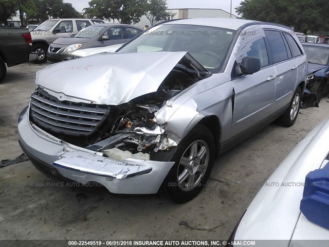 2A4GM68486R891211 - 2006 CHRYSLER PACIFICA TOURING SILVER photo 2