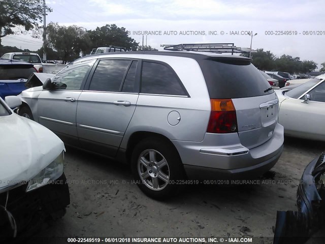 2A4GM68486R891211 - 2006 CHRYSLER PACIFICA TOURING SILVER photo 3