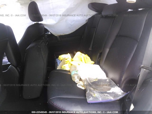 JTEBU5JR0G5354763 - 2016 TOYOTA 4RUNNER SR5 PREM/LTDL/TRAIL/TRD WHITE photo 8