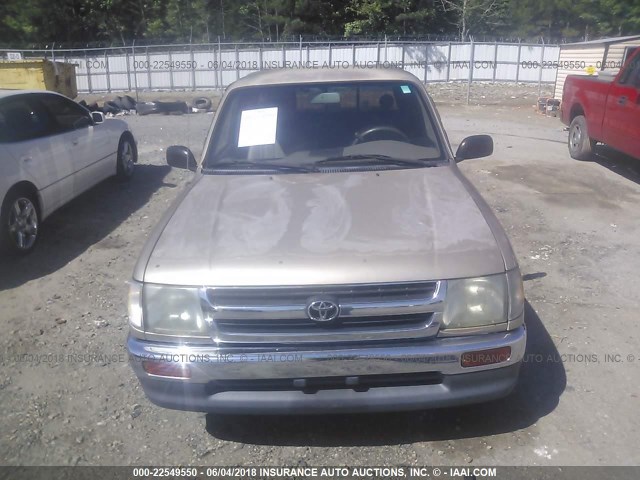 4TAVL52N1VZ279699 - 1997 TOYOTA TACOMA XTRACAB GOLD photo 6