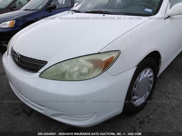 4T1BE32K34U363767 - 2004 TOYOTA CAMRY LE/XLE/SE თეთრი ფოტო 6
