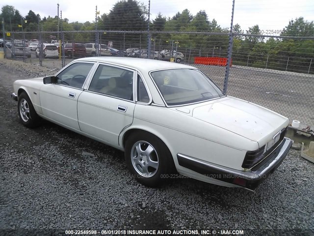 SAJHV1648JC548172 - 1988 JAGUAR XJ6 CREAM photo 3