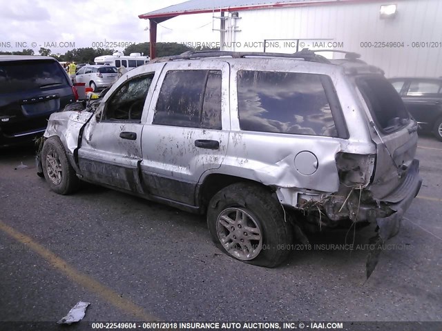 1J4GX48S74C340378 - 2004 JEEP GRAND CHEROKEE LAREDO/COLUMBIA/FREEDOM 银色 照片 3
