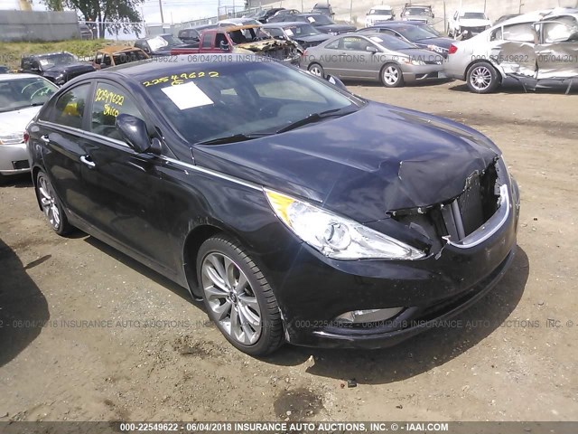 5NPEC4AB5BH315564 - 2011 HYUNDAI SONATA SE/LIMITED BLACK photo 1