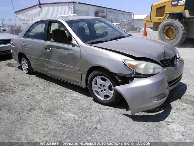 4T1BE32K13U766483 - 2003 TOYOTA CAMRY LE/XLE/SE Şampan foto 1