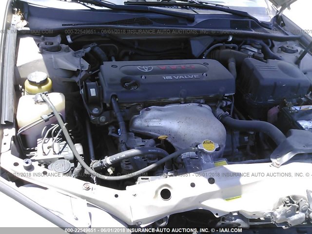 4T1BE32K13U766483 - 2003 TOYOTA CAMRY LE/XLE/SE Şampan foto 10