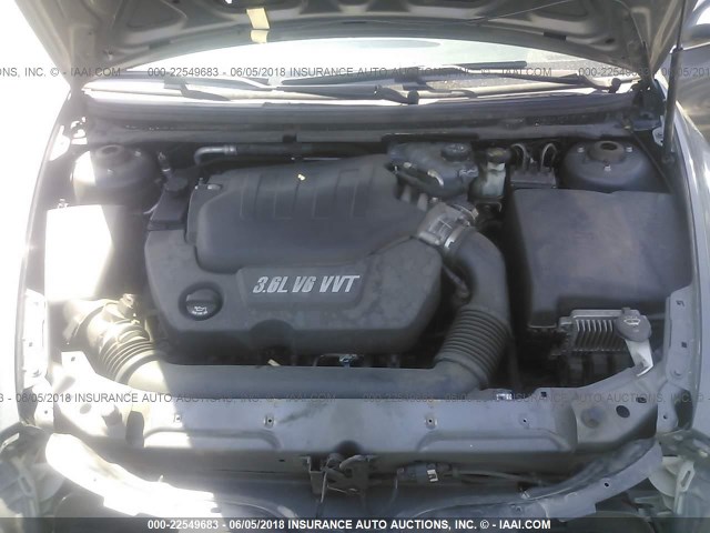 1G1ZK57729F217554 - 2009 CHEVROLET MALIBU LTZ 灰色 照片 10