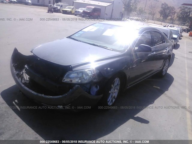 1G1ZK57729F217554 - 2009 CHEVROLET MALIBU LTZ 灰色 照片 2