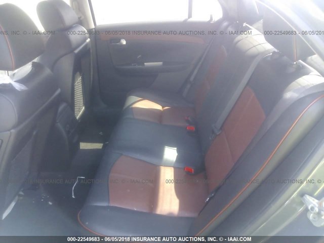 1G1ZK57729F217554 - 2009 CHEVROLET MALIBU LTZ 灰色 照片 8