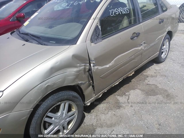 1FAFP34P12W113363 - 2002 FORD FOCUS SE/SE COMFORT TAN photo 6