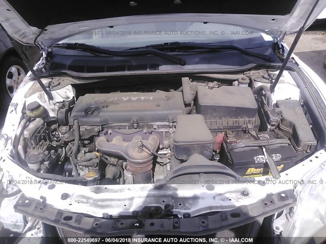 4T1BE46K99U871586 - 2009 TOYOTA CAMRY SE/LE/XLE WHITE photo 10