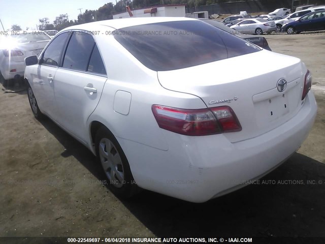 4T1BE46K99U871586 - 2009 TOYOTA CAMRY SE/LE/XLE WHITE photo 3