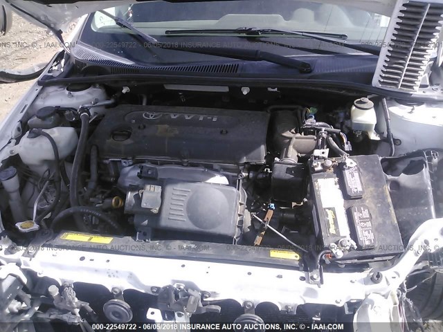 JTKDE177060078694 - 2006 TOYOTA SCION TC 白色 照片 10