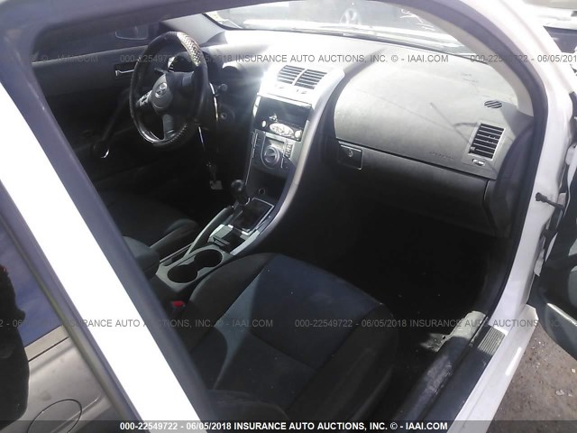 JTKDE177060078694 - 2006 TOYOTA SCION TC 白色 照片 5