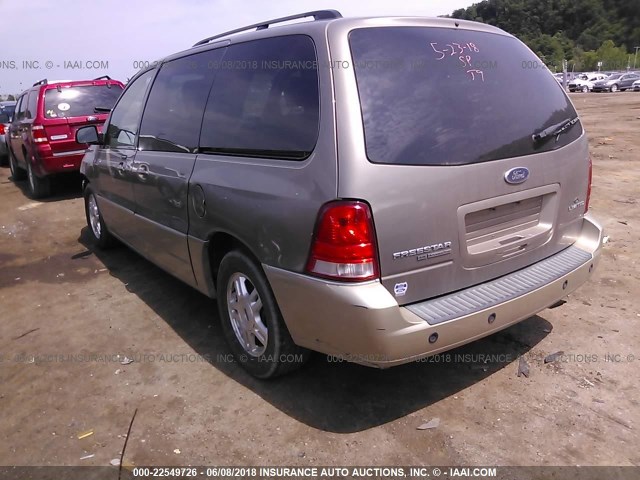 2FMZA58245BA50196 - 2005 FORD FREESTAR LIMITED GOLD photo 3