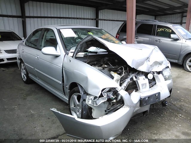 3N1AB51AX6L570119 - 2006 NISSAN SENTRA SE-R SPEC V SILVER photo 1