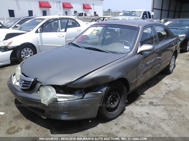 1YVGF22D9Y5109218 - 2000 MAZDA 626 ES/LX Dark Brown photo 2