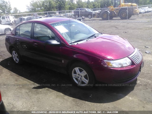 1G8AJ55F06Z170918 - 2006 SATURN ION LEVEL 2 Qırmızı foto 1