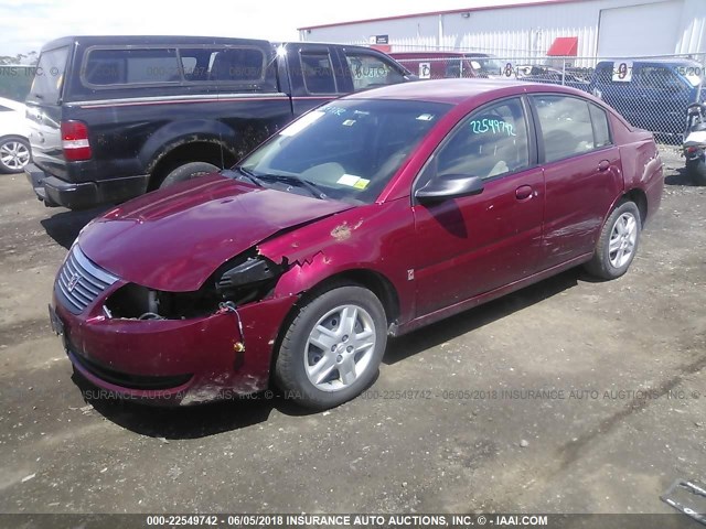 1G8AJ55F06Z170918 - 2006 SATURN ION LEVEL 2 Qırmızı foto 2