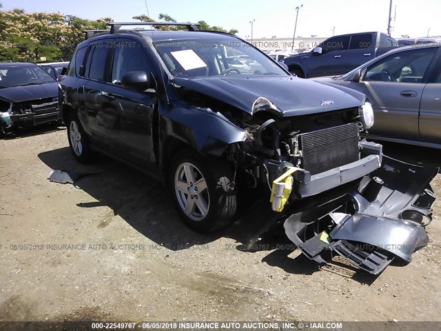 1J8FF47W88D725031 - 2008 JEEP COMPASS SPORT BLUE photo 1