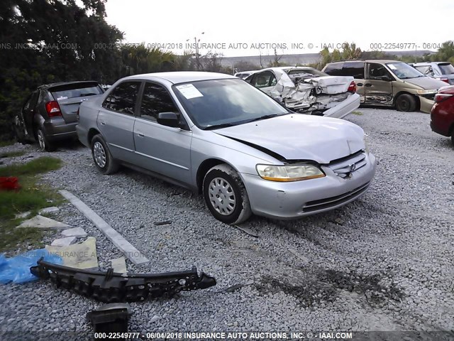 1HGCF86642A102888 - 2002 HONDA ACCORD VALUE SILVER photo 1