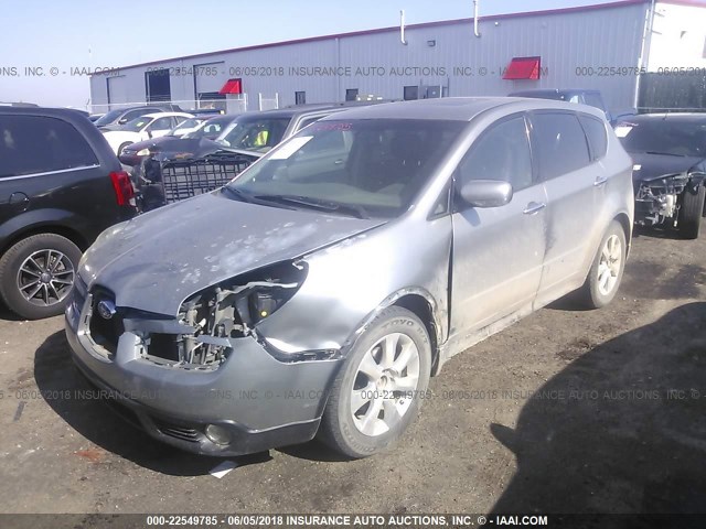 4S4WX85D874410141 - 2007 SUBARU B9 TRIBECA 3.0 H6/3.0 H6 LIMITED SILVER photo 2