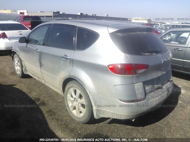 4S4WX85D874410141 - 2007 SUBARU B9 TRIBECA 3.0 H6/3.0 H6 LIMITED SILVER photo 3