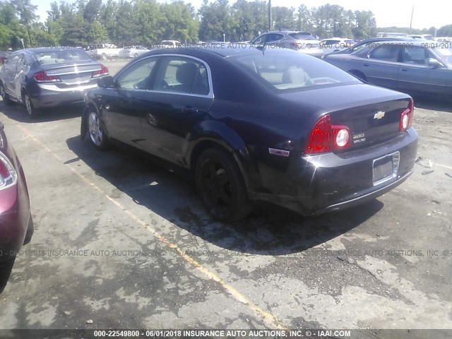 1G1ZB5EB0AF104388 - 2010 CHEVROLET MALIBU LS 黑色 照片 3