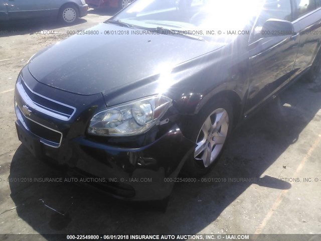 1G1ZB5EB0AF104388 - 2010 CHEVROLET MALIBU LS 黑色 照片 6