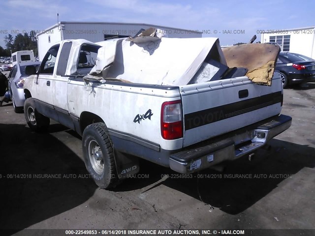 JT4VD22F8S0007692 - 1995 TOYOTA T100 XTRACAB SR5 WHITE photo 3