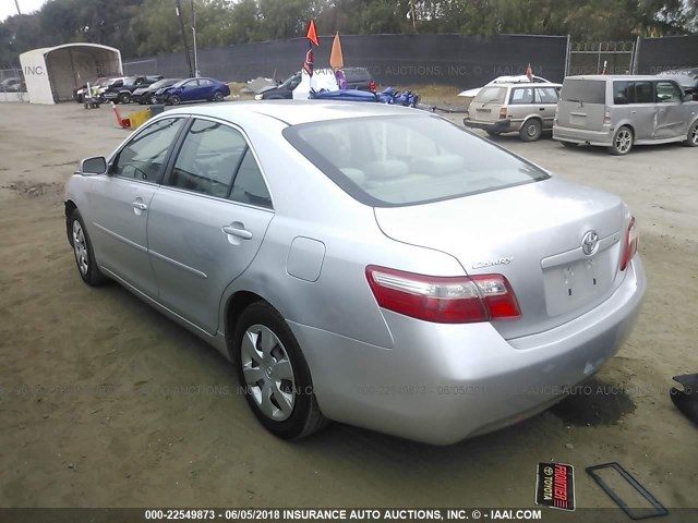 4T4BE46K29R049783 - 2009 TOYOTA CAMRY SE/LE/XLE 银色 照片 3