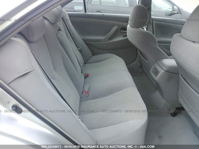 4T4BE46K29R049783 - 2009 TOYOTA CAMRY SE/LE/XLE 银色 照片 8