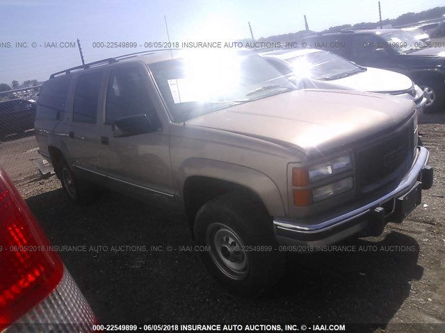 1GKGK26F4SJ700976 - 1995 GMC SUBURBAN K2500 GOLD photo 1