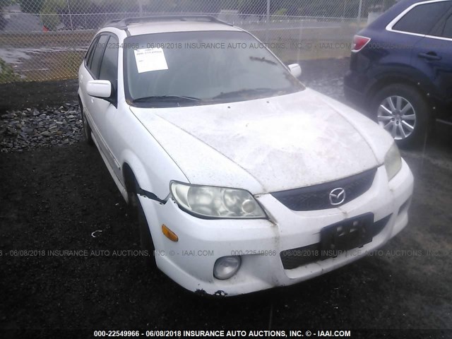 JM1BJ245421504801 - 2002 MAZDA PROTEGE PR5 白色 照片 1