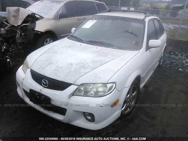 JM1BJ245421504801 - 2002 MAZDA PROTEGE PR5 白色 照片 2