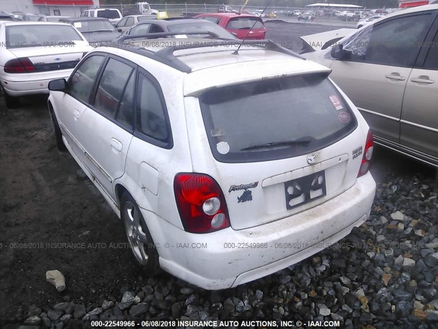 JM1BJ245421504801 - 2002 MAZDA PROTEGE PR5 白色 照片 3