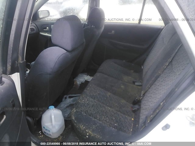 JM1BJ245421504801 - 2002 MAZDA PROTEGE PR5 白色 照片 8