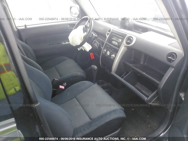 JTLKT324664071890 - 2006 TOYOTA SCION XB შავი ფოტო 5