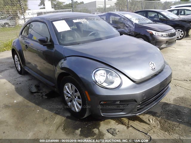 3VWF17AT1HM615686 - 2017 VOLKSWAGEN BEETLE 1.8T/S/CLASSIC/PINK GRAY photo 1