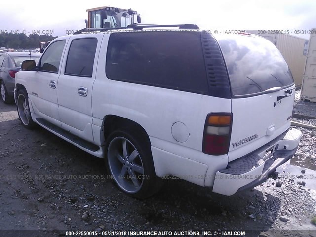 1GKFK66U52J294692 - 2002 GMC DENALI XL K1500 WHITE photo 3