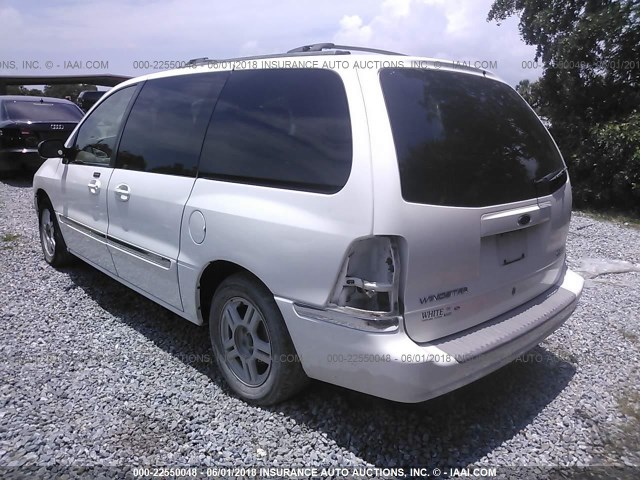 2FMDA52463BA68314 - 2003 FORD WINDSTAR SE WHITE photo 3