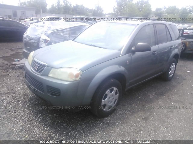 5GZCZ23D96S880401 - 2006 SATURN VUE GRAY photo 2
