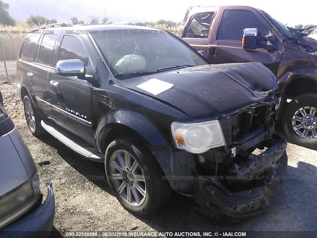 1A8HW58227F564611 - 2007 CHRYSLER ASPEN LIMITED Noir photo 1