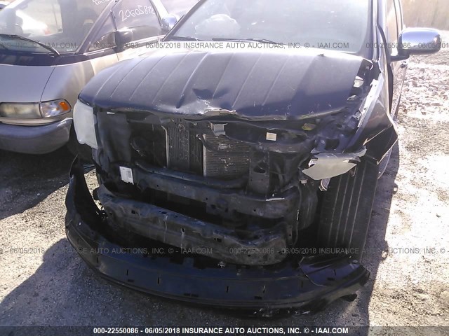 1A8HW58227F564611 - 2007 CHRYSLER ASPEN LIMITED Noir photo 6