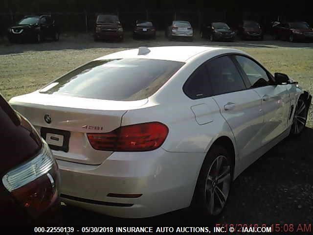 WBA4A5C57FGK15990 - 2015 BMW 428 I/GRAN COUPE WHITE photo 1