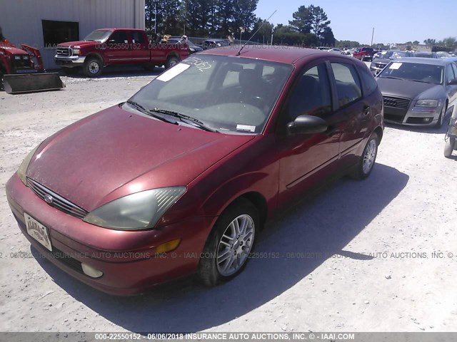 3FAFP37373R170650 - 2003 FORD FOCUS ZX5 RED photo 2