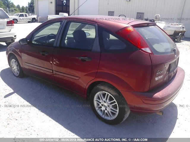 3FAFP37373R170650 - 2003 FORD FOCUS ZX5 RED photo 3