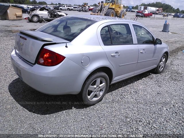 1G1AF5F59A7111554 - 2010 CHEVROLET COBALT 2LT GRAY photo 4