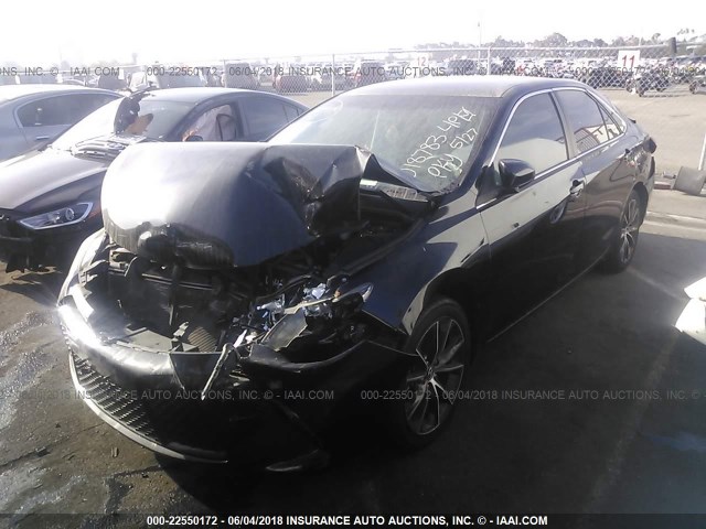 4T1BF1FKXFU018783 - 2015 TOYOTA CAMRY LE/XLE/SE/XSE 黑色 照片 2
