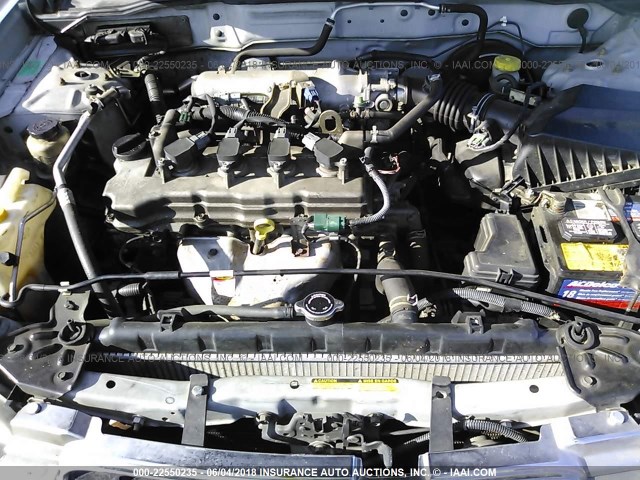 3N1CB51D03L780856 - 2003 NISSAN SENTRA XE/GXE GRAY photo 10